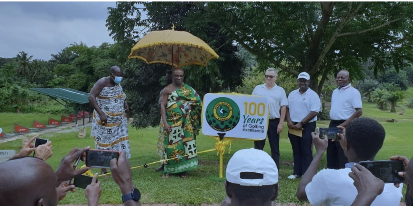 OTUMFUO OSEI TUTU II UNVIELS LOGO FOR THE CENTENARY ANNIVERSARY ...