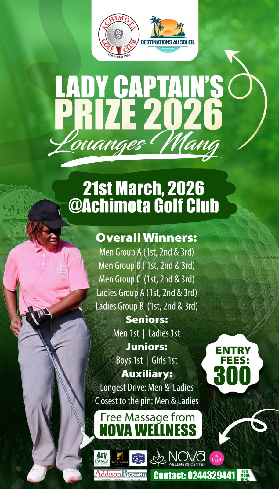 Lady Captain’s Prize 2026 – Golf With Purpose